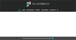 Desktop Screenshot of ovlahtinen.fi